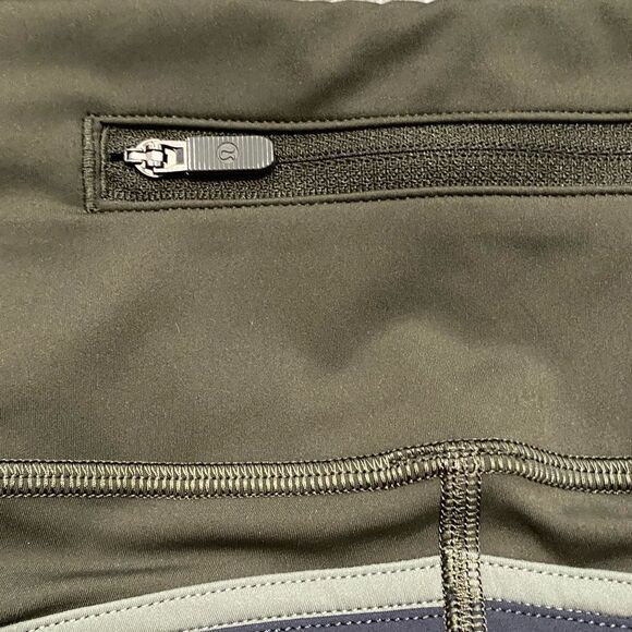 Lululemon Size 2 Run Crew Tight *28" Dark Olive Leggings - Picture 12 of 13